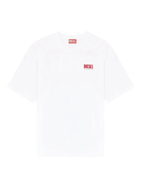 26SS 디젤 반팔 티셔츠 A200360EPCA100 WHITE