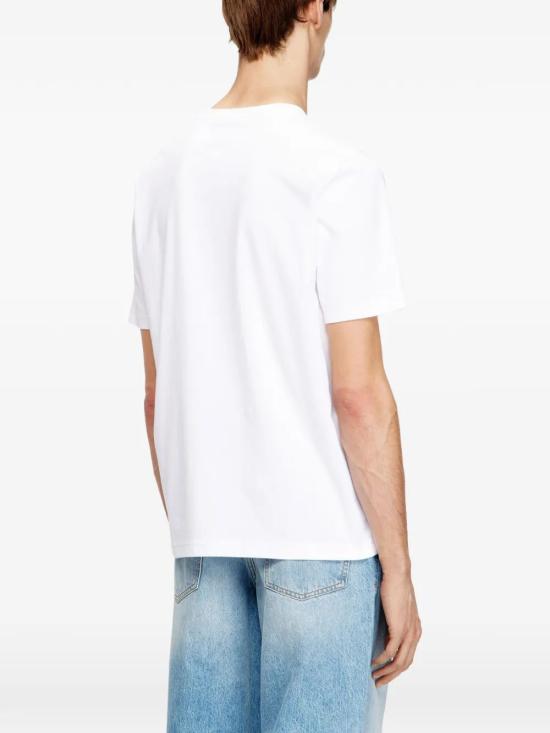 26SS 디젤 반팔 티셔츠 A209620QIAM100 WHITE - DIESEL