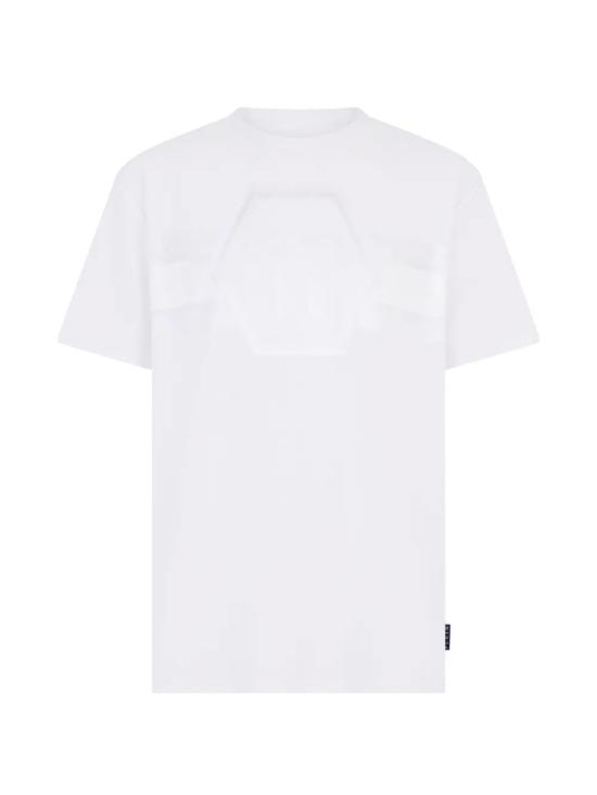 26SS 필립 플레인 반팔 티셔츠 SAFCMTK8885PJY002N01 WHITE