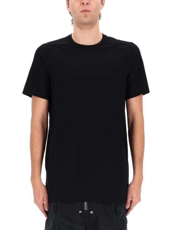 26SS 릭 오웬스 반팔 티셔츠 RU01F2264JA09 BLACK - RICK OWENS