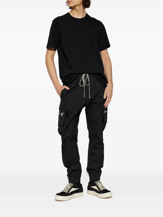 26SS 릭 오웬스 반팔 티셔츠 RU01F2264JA09 BLACK - RICK OWENS