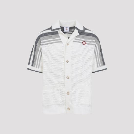 26SS 카사블랑카 반팔 티셔츠 MSP26KW93301 WHITE - CASABLANCA