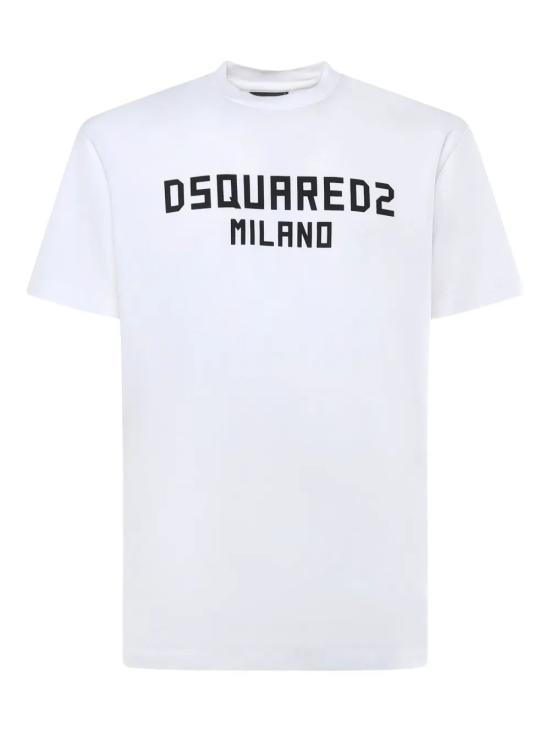 26SS 디스퀘어드2 반팔 티셔츠 S74GD1520D20106100 WHITE