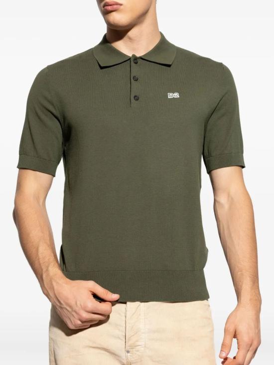 25FW 디스퀘어드2 반팔 티셔츠 S74HA1452D13018693 GREEN - DSQUARED2