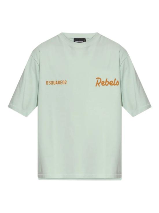 26SS 디스퀘어드2 반팔 티셔츠 S74GD1542D20108699 BLUE