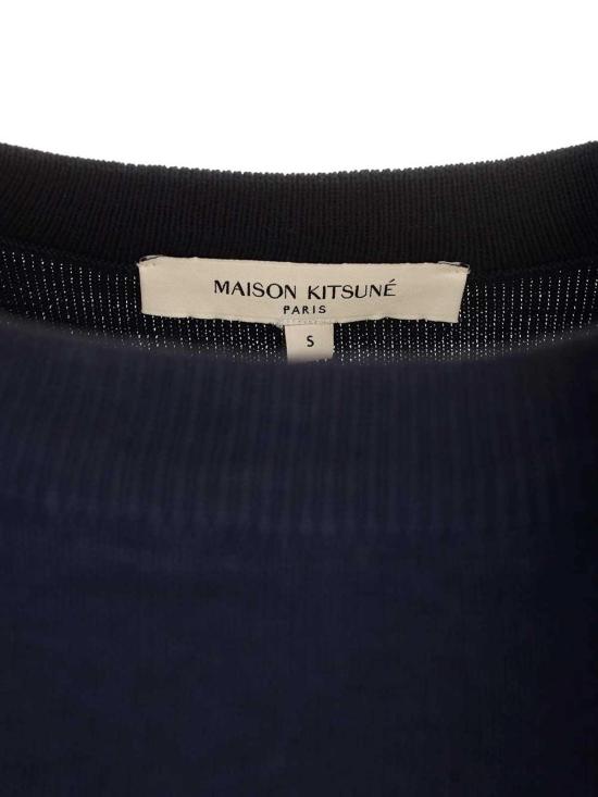  메종키츠네 스웨터 MM00815KT1036P476 Blue - MAISON KITSUNE