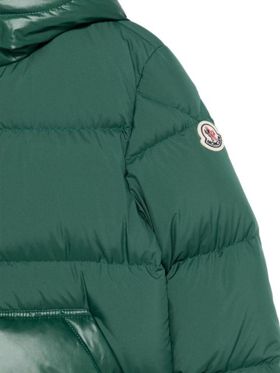 25FW [키즈] 몽클레어 자켓 K29541A00079597YW 866 GREEN - MONCLER