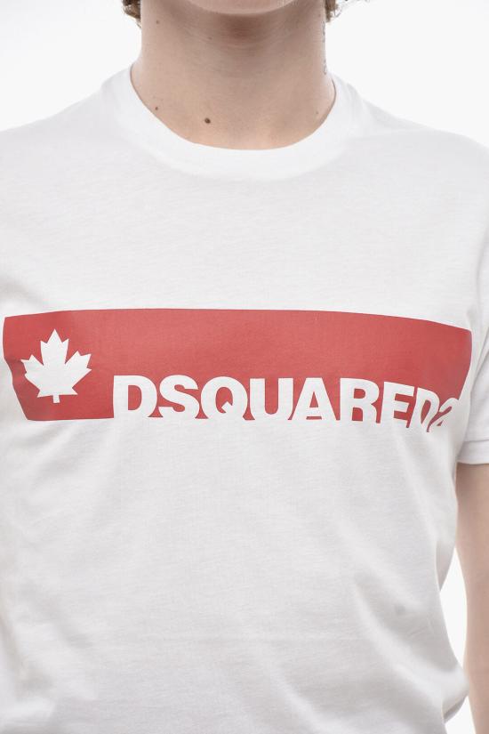  디스퀘어드2 반팔 티셔츠 S74GD0705 S23758 100 White - DSQUARED2