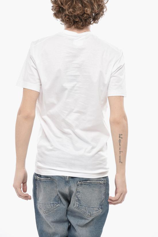  디스퀘어드2 반팔 티셔츠 S71GD1300 S23009 100 White - DSQUARED2