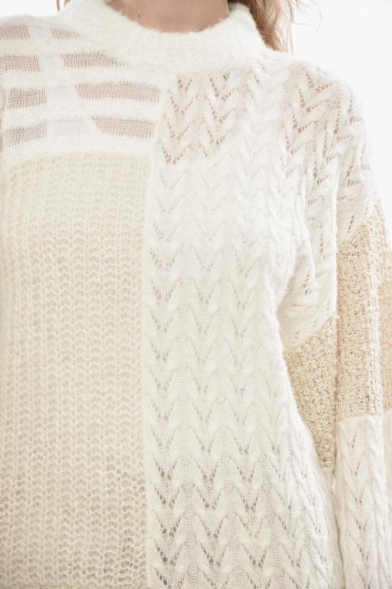  홀츠베일러 스웨터 17944 1004 White - HOLZWEILER