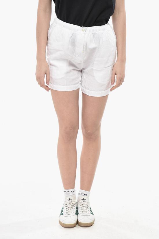  피나모레 데님 숏팬츠 P4007D MARINOD 168 White