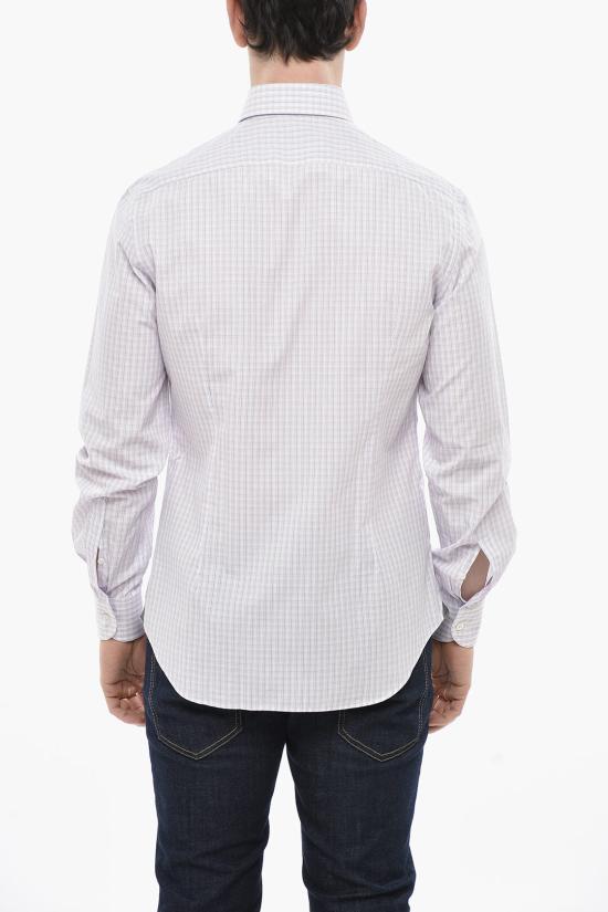  꼬르넬리아니 긴팔 셔츠 84P102 9111530 081 Pink - CORNELIANI