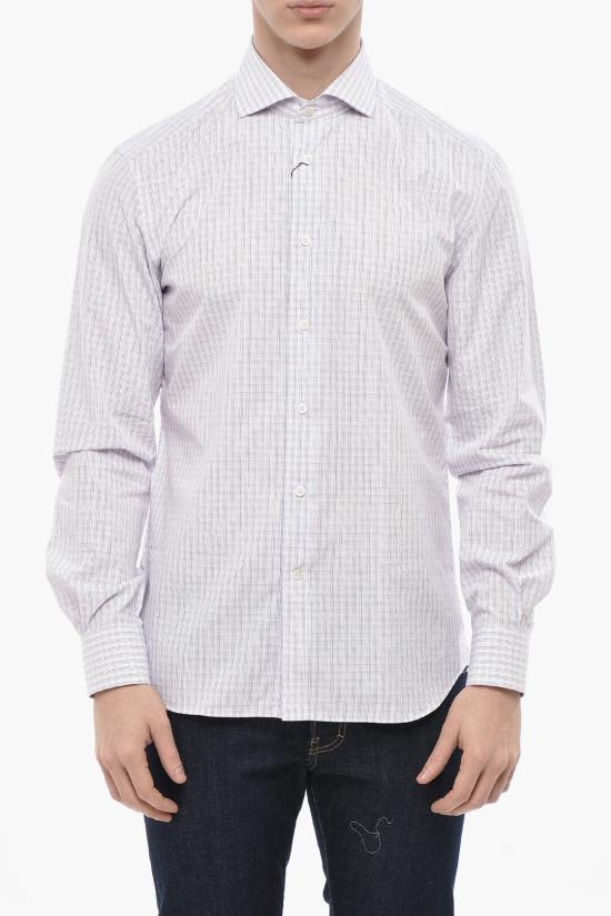  꼬르넬리아니 긴팔 셔츠 84P102 9111530 081 Pink