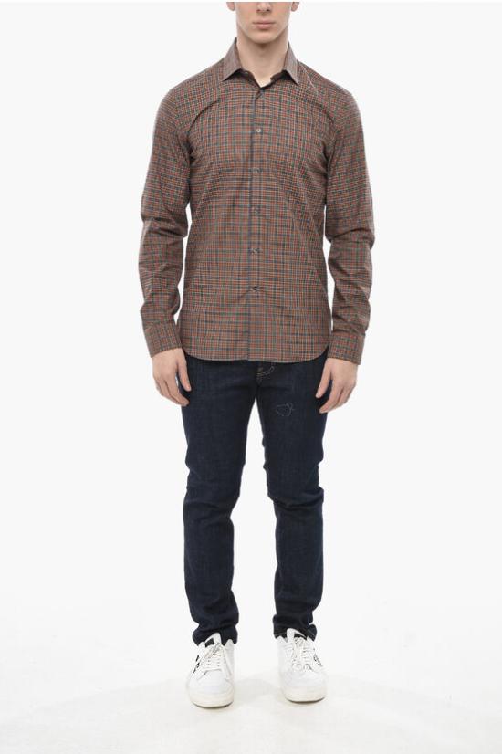  꼬르넬리아니 긴팔 셔츠 84P010 9811301 049 Multicolor - CORNELIANI