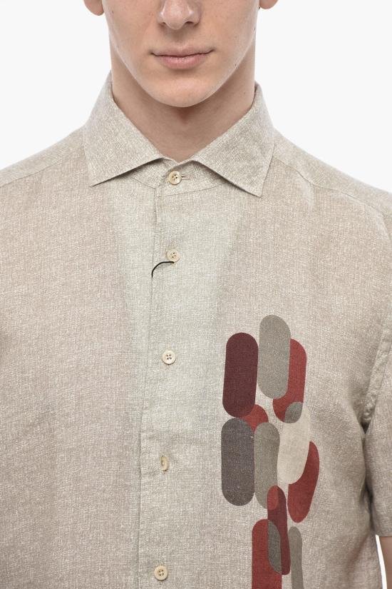  꼬르넬리아니 긴팔 셔츠 89I148 2111903 036 Beige - CORNELIANI