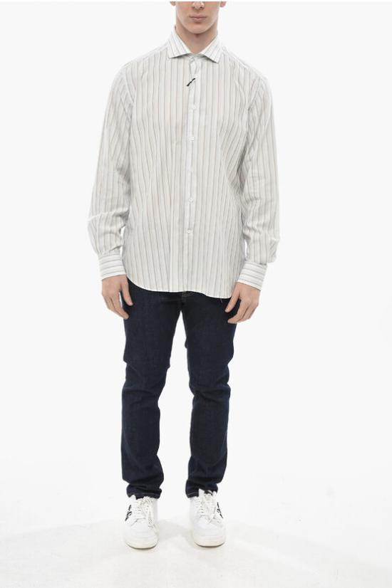  꼬르넬리아니 긴팔 셔츠 89P122 2111512 002 Multicolor - CORNELIANI