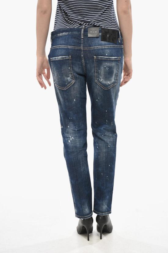  디스퀘어드2 데님 팬츠 S72LB0687 S30342 470 Blue - DSQUARED2