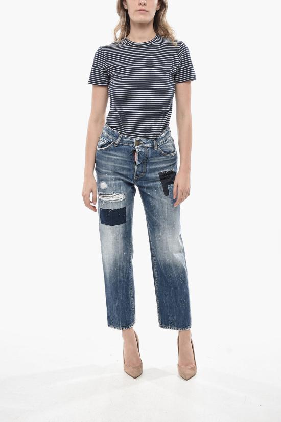  디스퀘어드2 데님 팬츠 S75LB0804 S30309 470 Blue - DSQUARED2