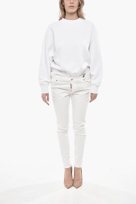  디스퀘어드2 데님 팬츠 S75LB0881 S30806 100 White - DSQUARED2