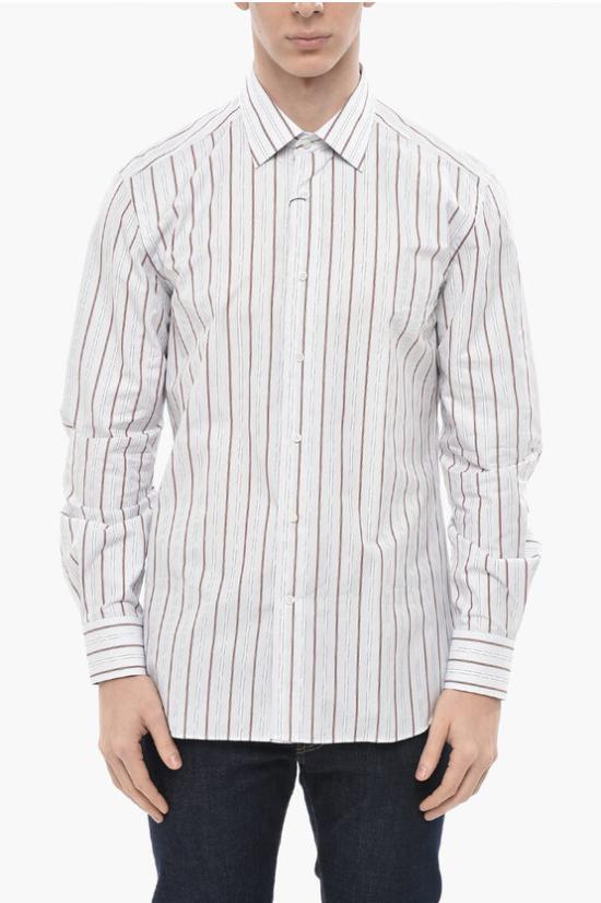  꼬르넬리아니 긴팔 셔츠 84P107 9811336 004 Multicolor