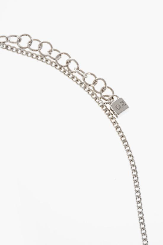  디스퀘어드2 네크리스 NEM0236 37200001 F124 Silver - DSQUARED2