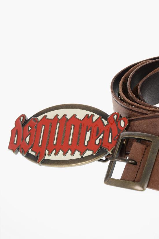  디스퀘어드2 가죽 벨트 BEM0551 12900001 M1287 Brown - DSQUARED2
