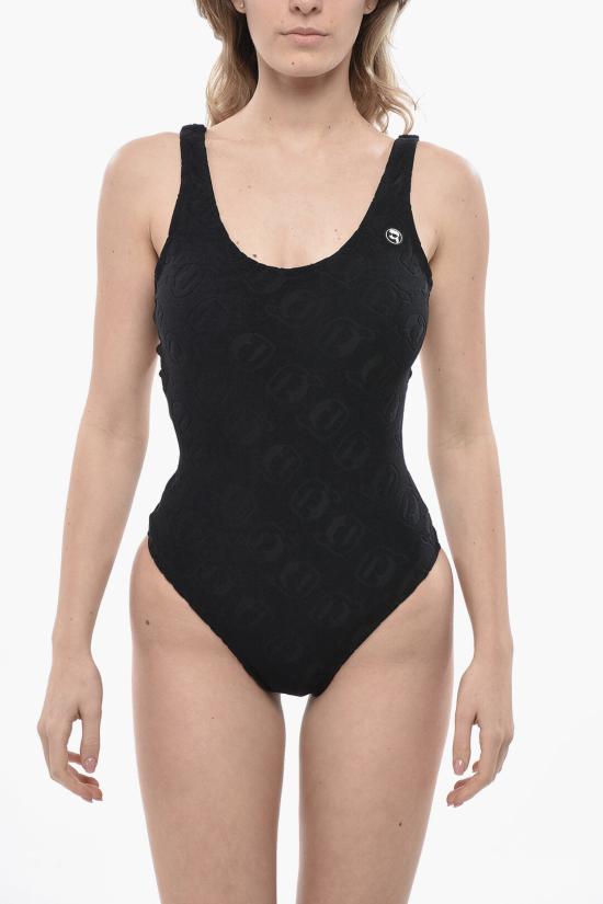  칼라거펠트 원피스 수영복 240W2226999 Black