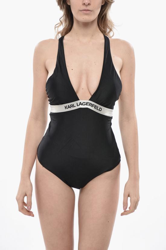  칼라거펠트 원피스 수영복 240W2220999 Black