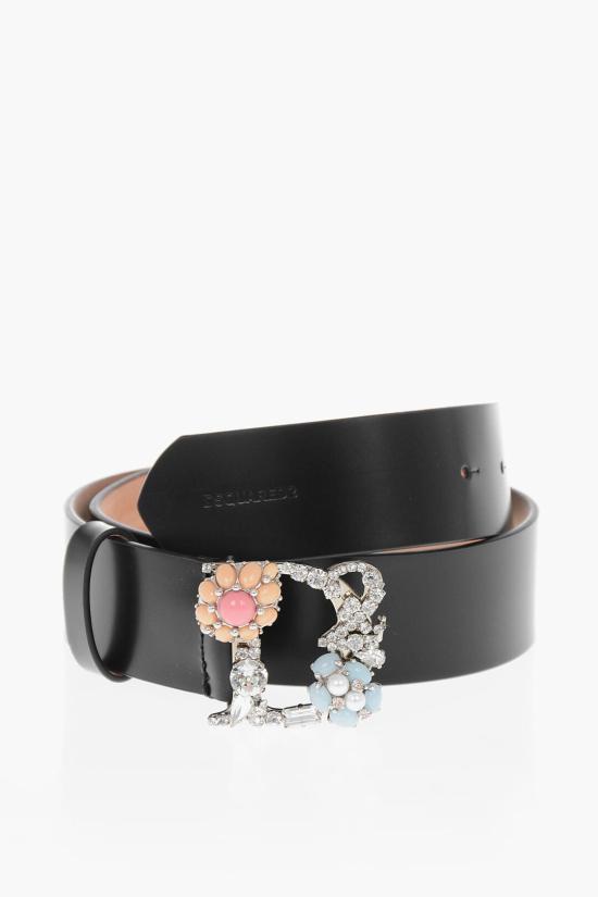  디스퀘어드2 레귤러 벨트 BEW0393 24900001 2124 Black