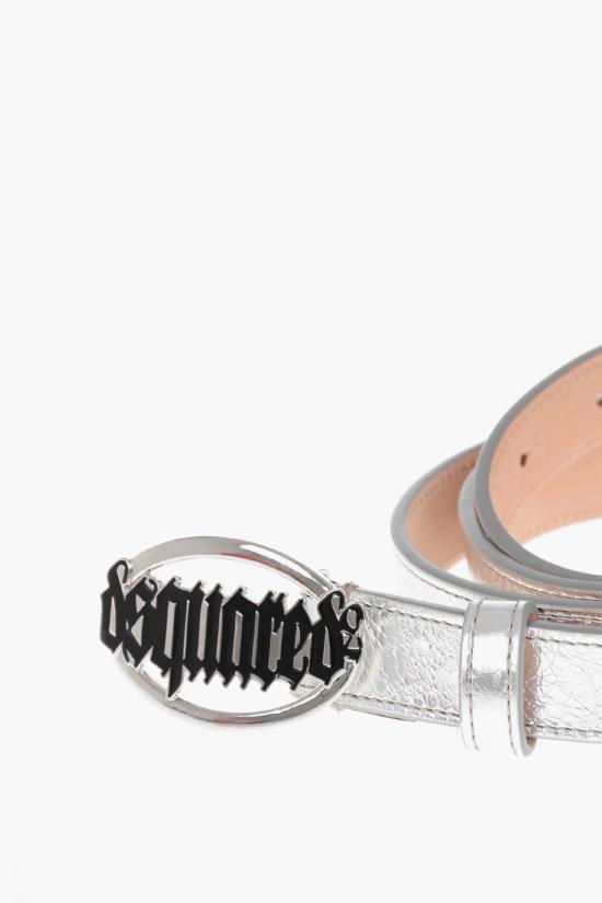  디스퀘어드2 레귤러 벨트 BEW0419 14007340 2137 Silver - DSQUARED2
