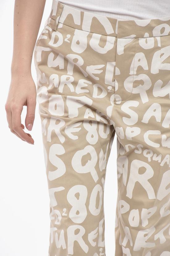  디스퀘어드2 스트레이트 팬츠 S75KB0388 S78579 001S Beige - DSQUARED2