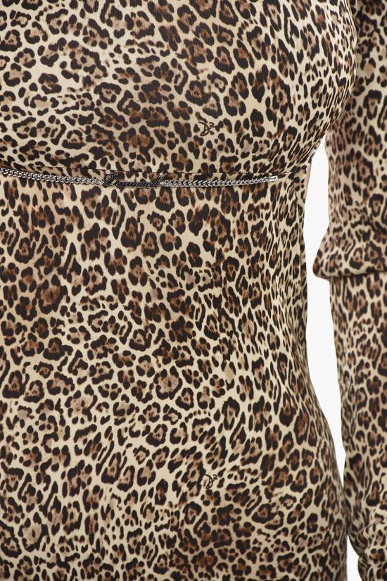  디스퀘어드2 롱 원피스 S75FP0158 S24604 001S Brown - DSQUARED2