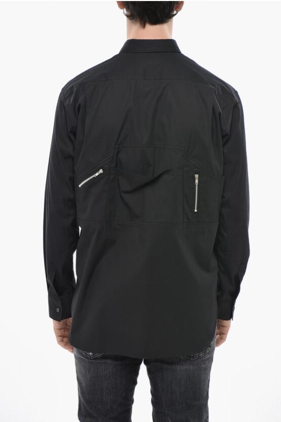  꼼데가르송 긴팔 셔츠 FJ B001 W22 1 Black - COMME DES GARCONS