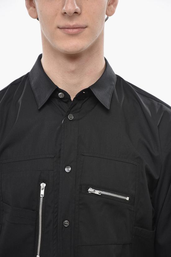  꼼데가르송 긴팔 셔츠 FJ B001 W22 1 Black - COMME DES GARCONS