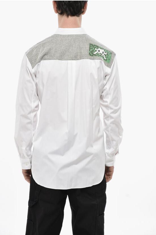  꼼데가르송 긴팔 셔츠 FJ B030 W22 1 White - COMME DES GARCONS