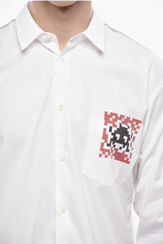  꼼데가르송 긴팔 셔츠 FJ B030 W22 1 White - COMME DES GARCONS