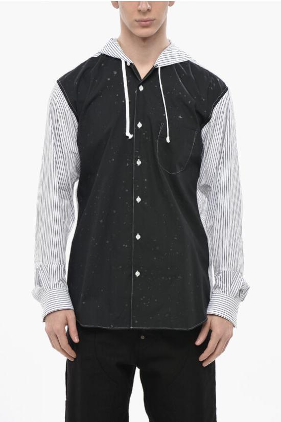  꼼데가르송 긴팔 셔츠 FI B046 S22 1 Multicolor