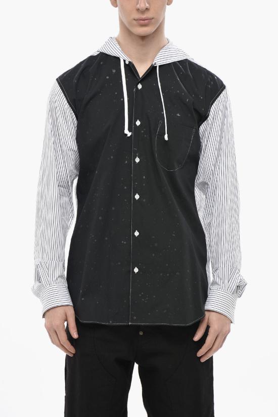  꼼데가르송 긴팔 셔츠 FI B046 S22 1 Multicolor