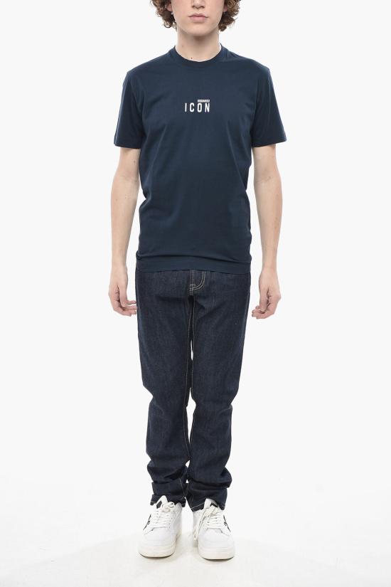  디스퀘어드2 반팔 티셔츠 S79GC0010 S23009 985 Blue - DSQUARED2