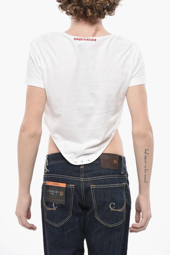  디스퀘어드2 반팔 티셔츠 S71GD1334 S24615 100 White - DSQUARED2