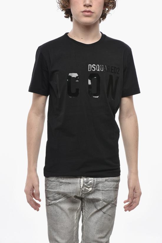  디스퀘어드2 반팔 티셔츠 S79GC0036 S23009 994 Black