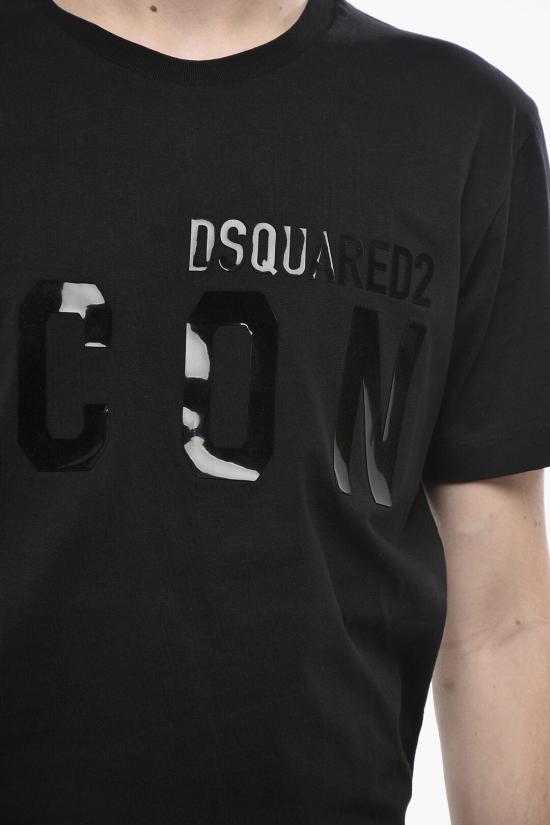  디스퀘어드2 반팔 티셔츠 S79GC0036 S23009 994 Black - DSQUARED2