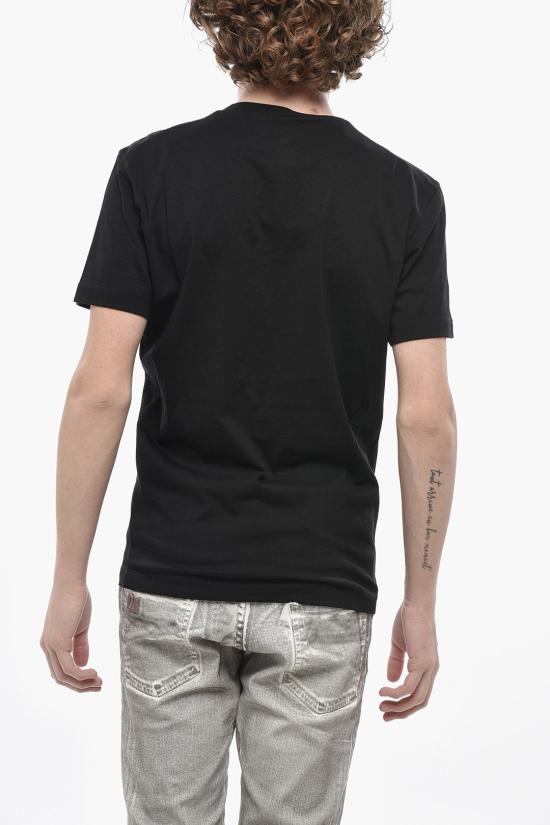  디스퀘어드2 반팔 티셔츠 S79GC0036 S23009 994 Black - DSQUARED2