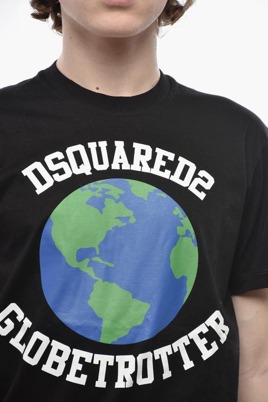  디스퀘어드2 반팔 티셔츠 S74GD1030 S23009 900 Black - DSQUARED2