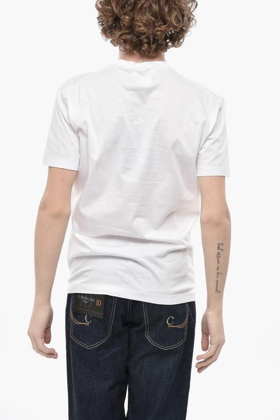  디스퀘어드2 반팔 티셔츠 S74GD1030 S23009 100 White - DSQUARED2