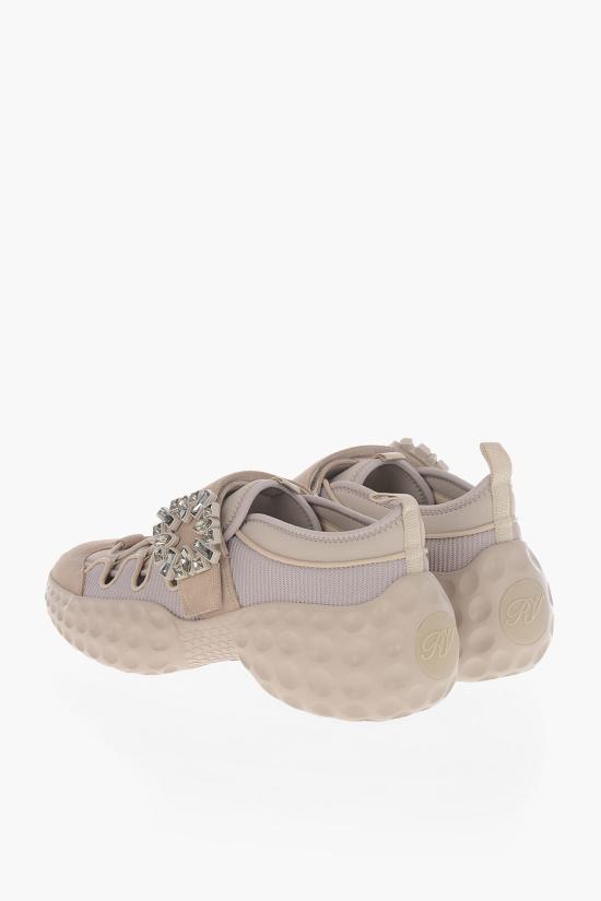  로저비비에 비브 런 라이트 트레키 패브릭 스니커즈 RVW63738940UBE1V34 White - ROGER VIVIER