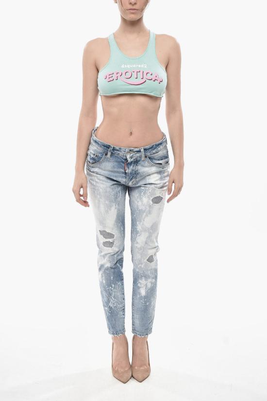  디스퀘어드2 트레이닝 티셔츠 S75NL0038S24615603 Light blue - DSQUARED2