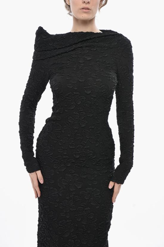  지방시 롱 원피스 BW227615RD 001 Black - GIVENCHY