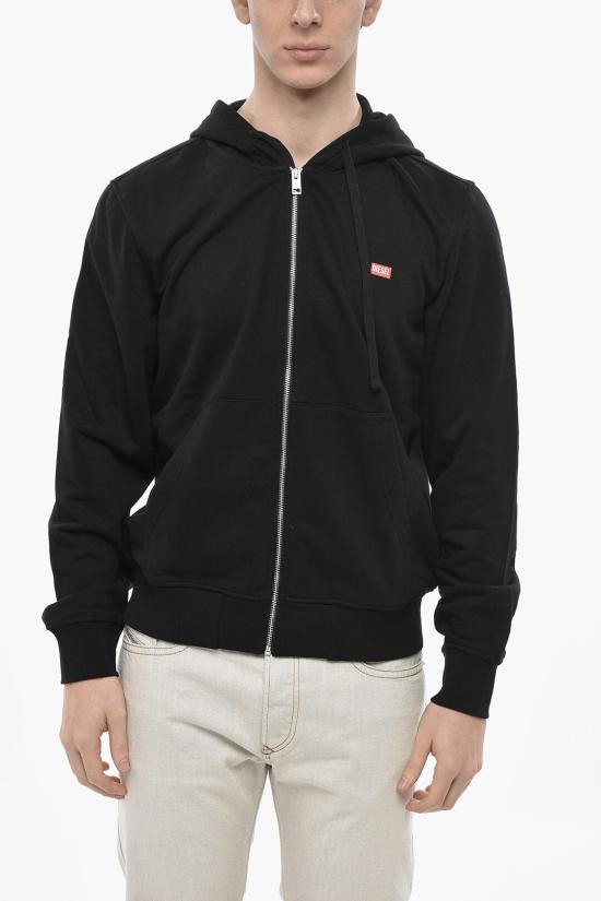  디젤 후드 티셔츠 A14833 0HAYT 9XX Black