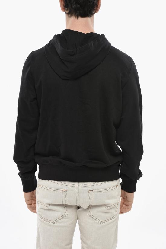  디젤 후드 티셔츠 A14833 0HAYT 9XX Black - DIESEL